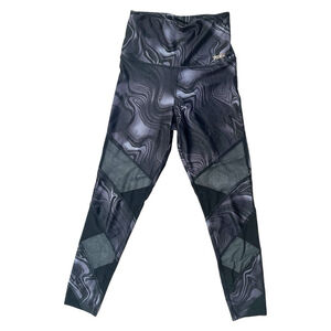 Victoria’s Secret PINK Ultimate Mesh‎ Panels Black Gray Size XS Athletic Yoga